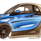 Illustration for article titled New Smart Design Sketches Show The Smarts Grown A Snout